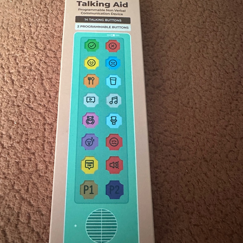 Programmable Talking Aid for Kids - Blue